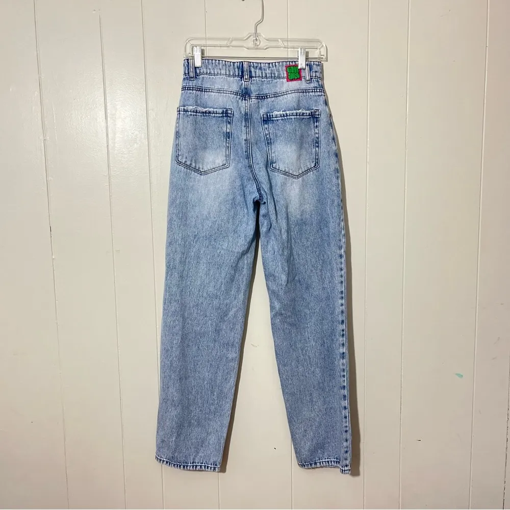 Empyre Jeans Tori Blue Light Wash Straight Leg Womens Size 3 - Image 6