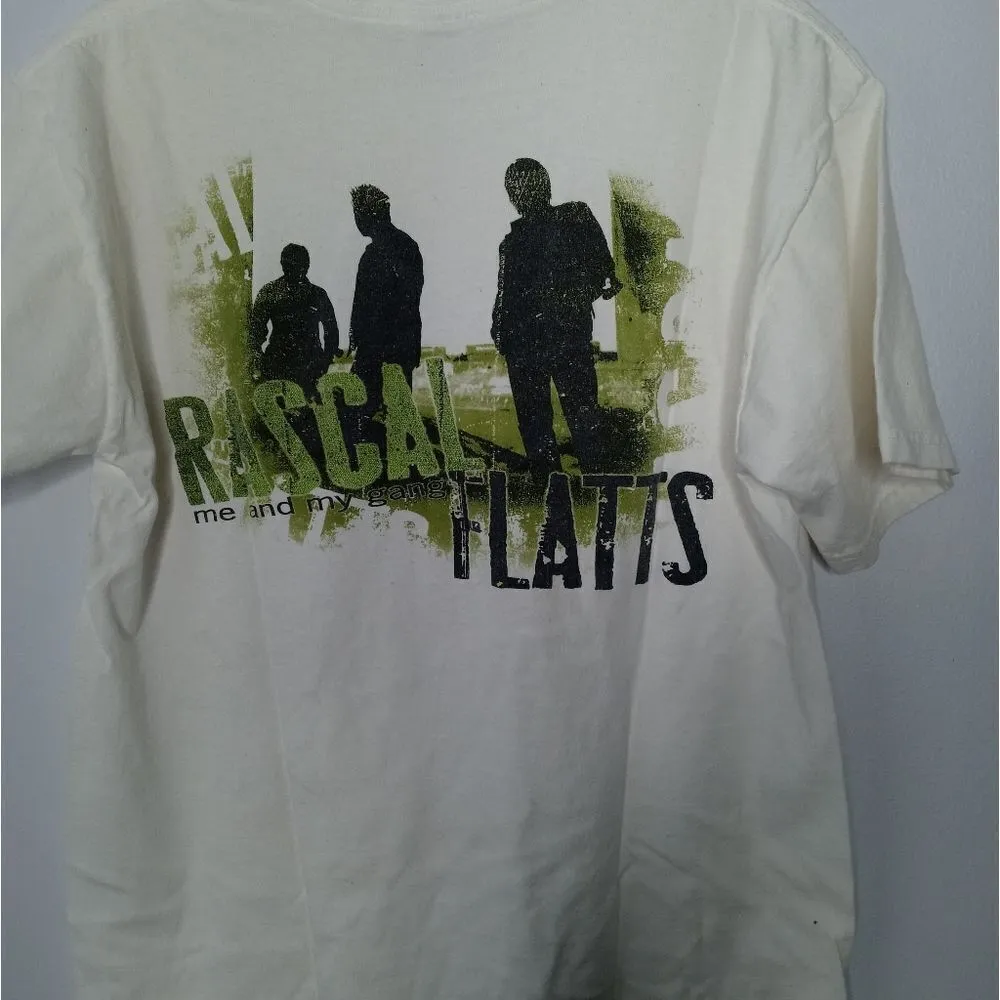 Rascal Flatts tee size medium Silver - Image 5