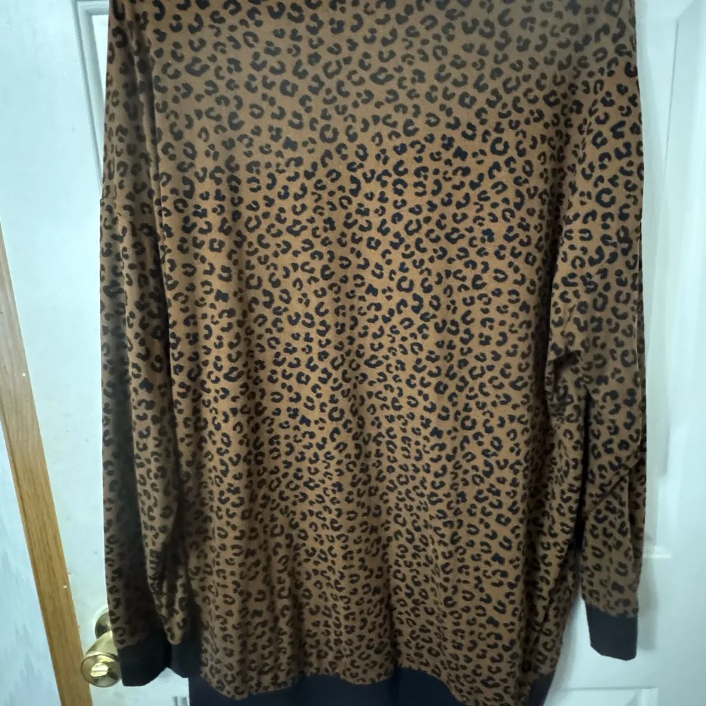 White Birch Leopard Print Sweater - Image 4