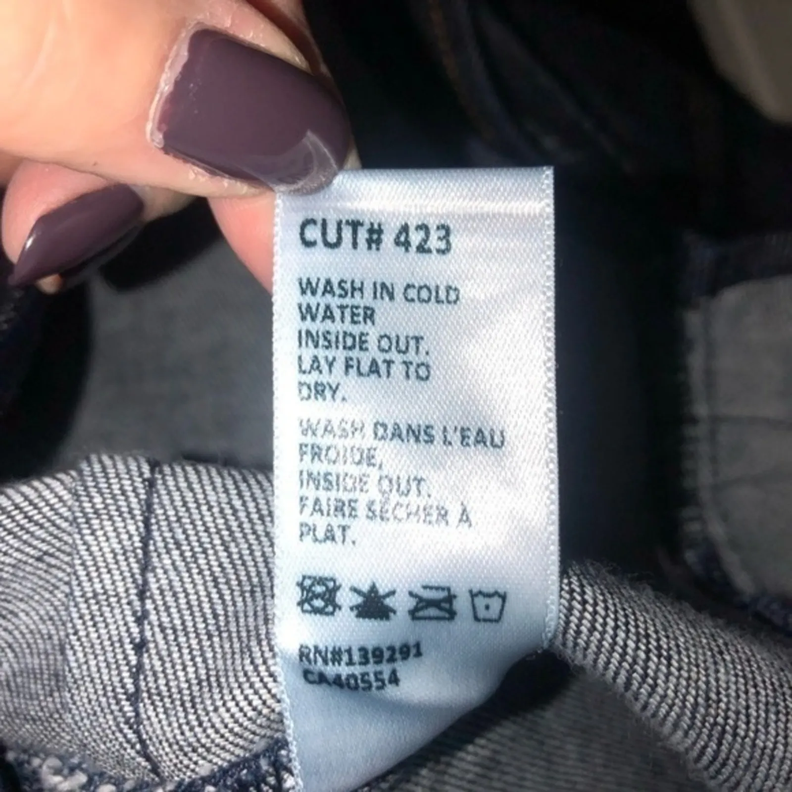 Baldwin Goldie Dark Blue Rinse Sleeveless Faux Wrap Denim Mini Dress Small NWOT - Image 9