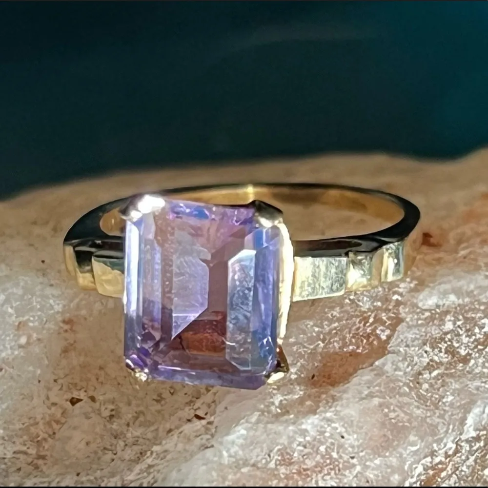 Amethyst 14K Gold ? Ring - Image 6