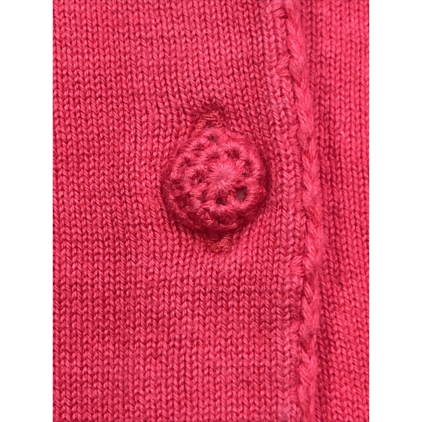 VTG Michael Simon Cardigan American Flag Embroidered Sequin Patriotic Sweater XL Red - Image 6