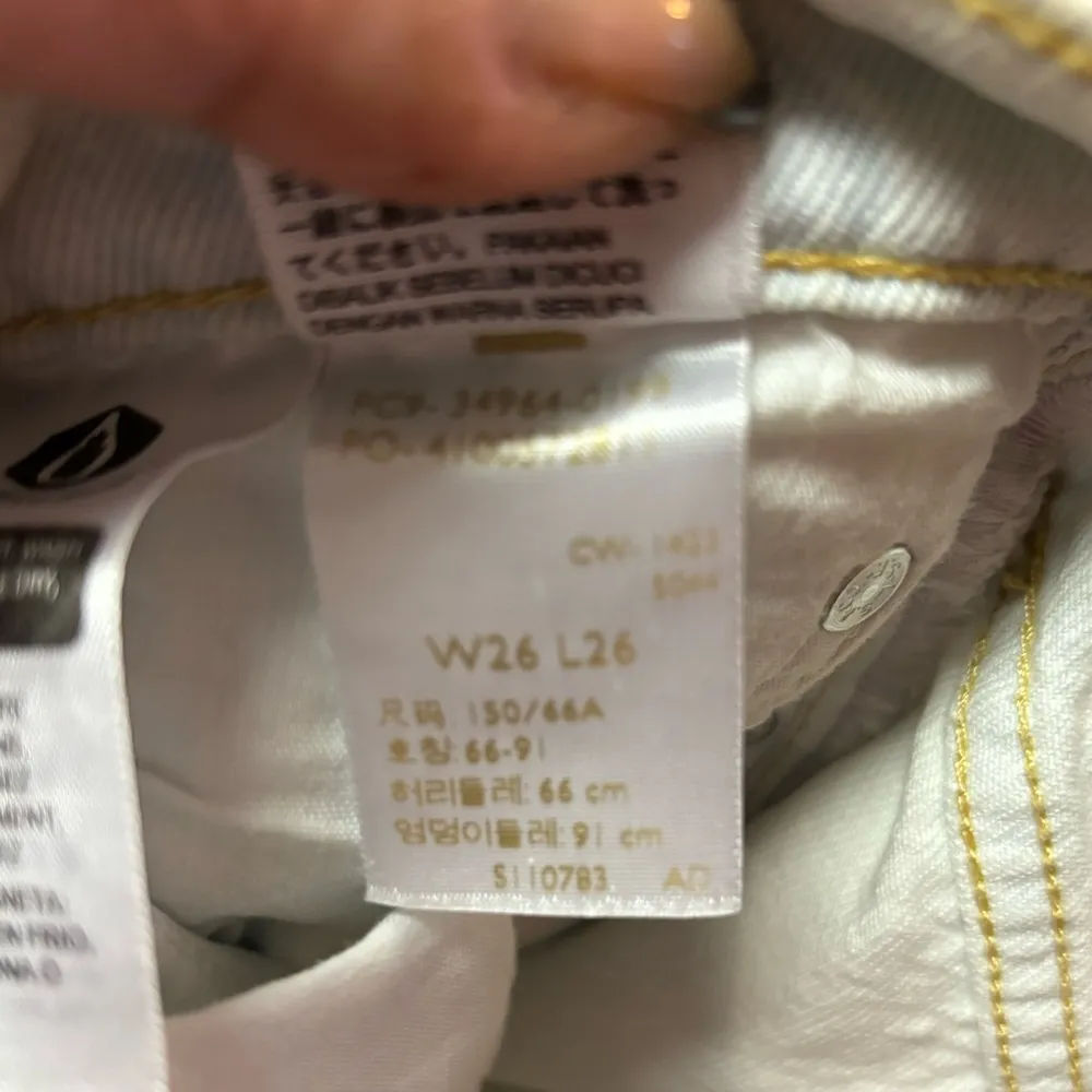 Levi’s Premium Button Fly Wedgie Straight Coastal Cowgirl Western Cheeky Boho J… - Image 8