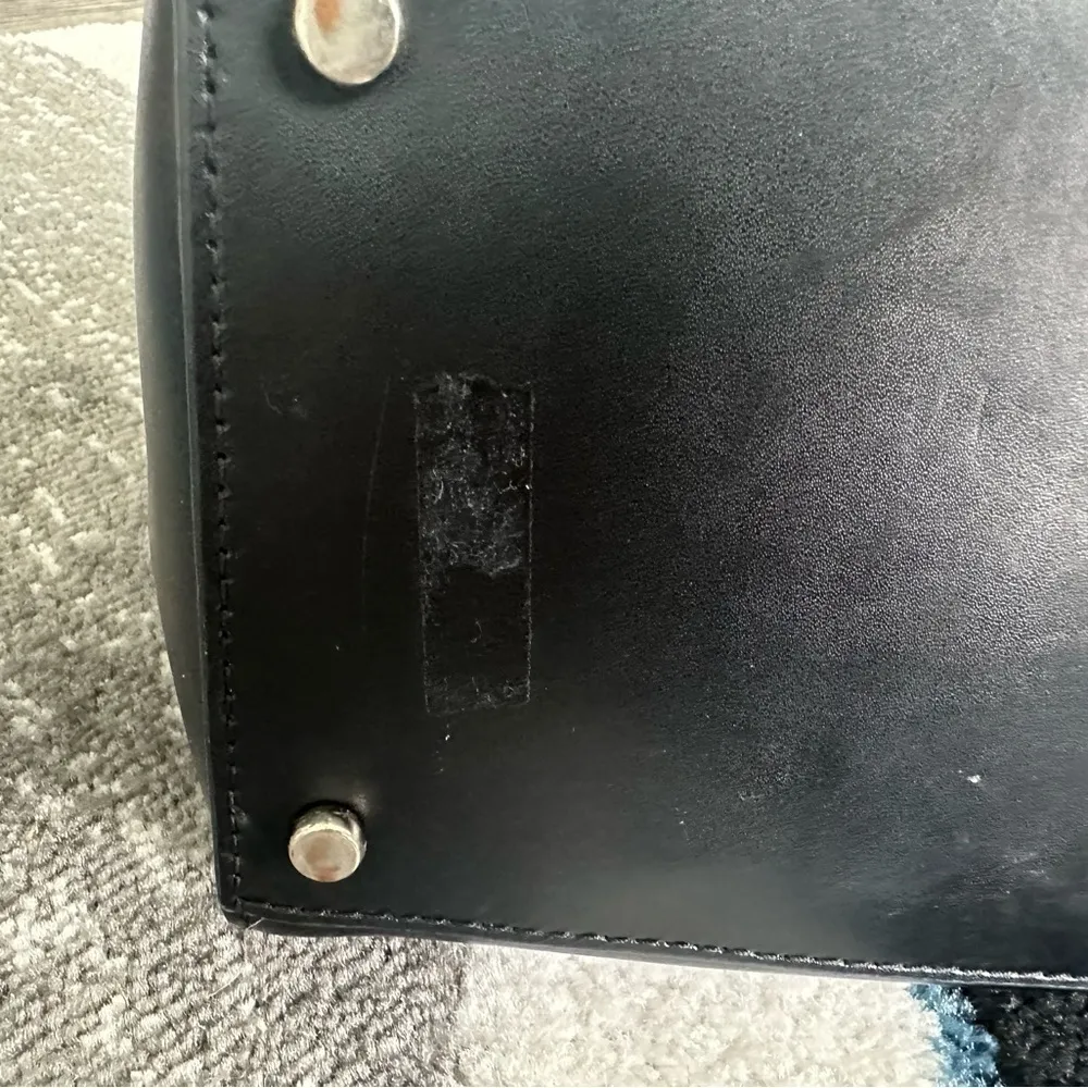 Kate‎ Spade Holly Street Ashton Black Leather Bow Detail Satchel Handbag - Image 3