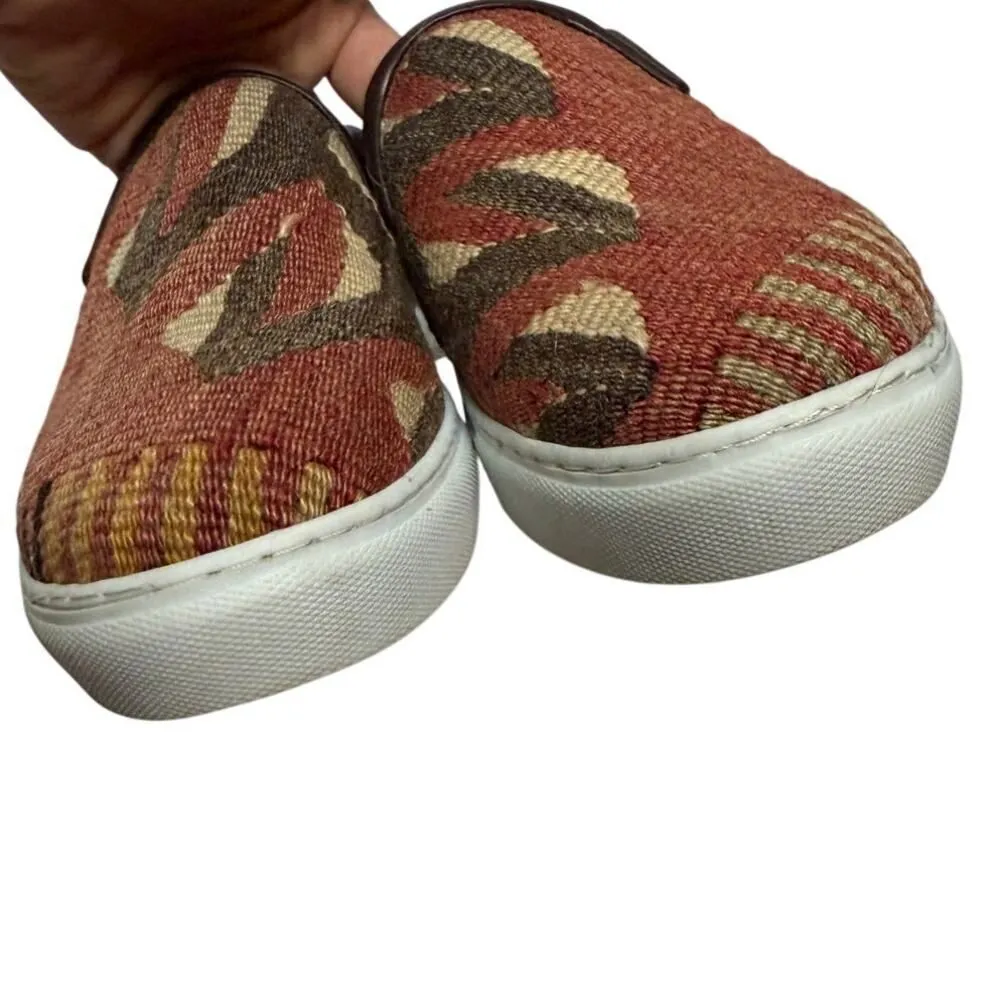 Zuma Imports Turkish Kilim Slip On Shoes Women's Sz. 39 (US 8) - Image 6