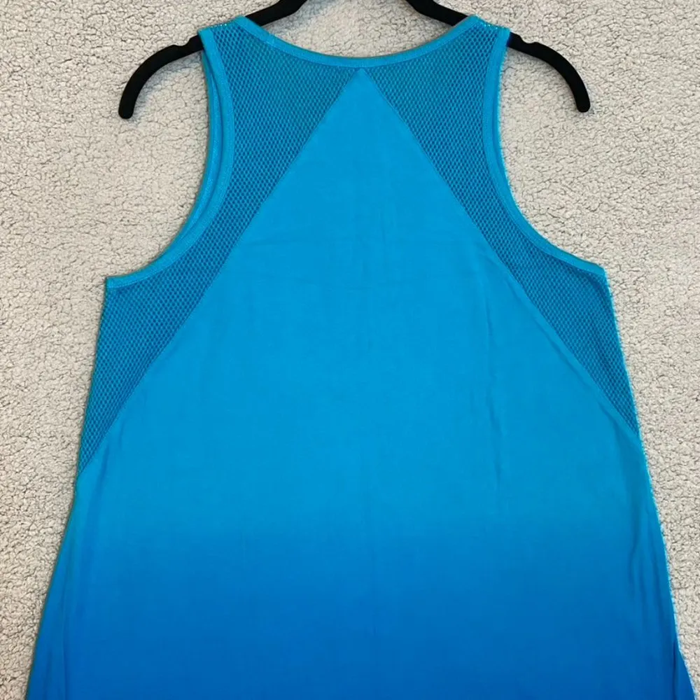 VANS Jupiter Tank Dress Size Small Blue Ombre Capri Breeze Cotton - Image 11