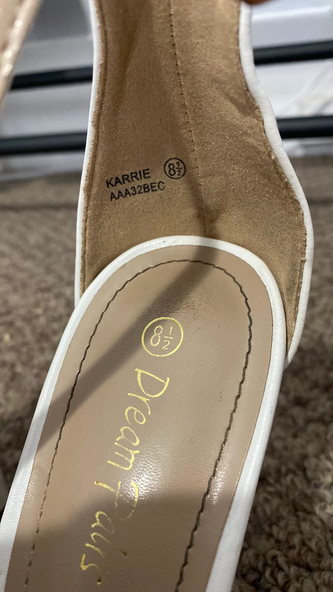 white heels Size 9.5 - Image 2