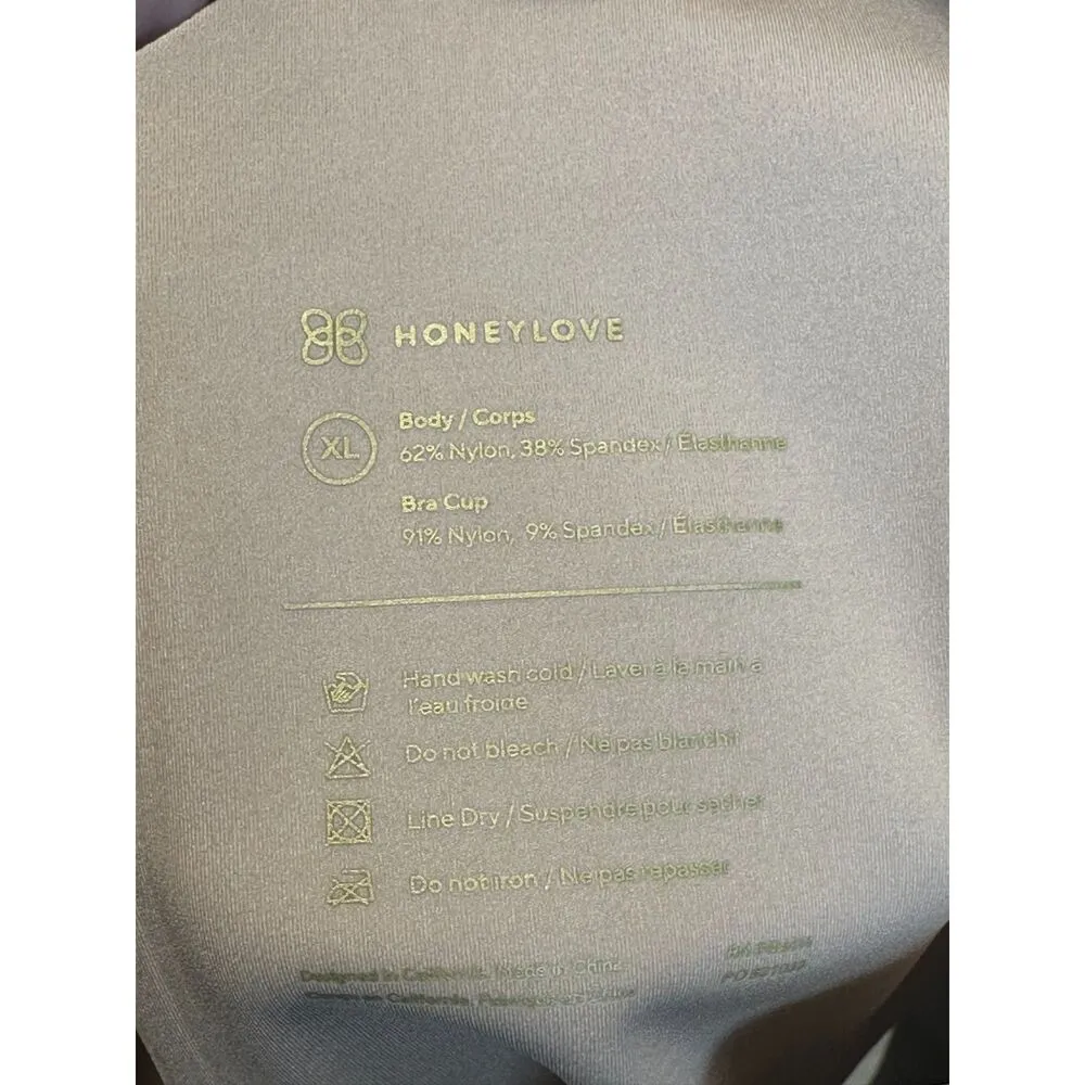 Honeylove Women's Sand Size XL Boldness Tank Top Powerful Sculpting EUC Brown - Image 8