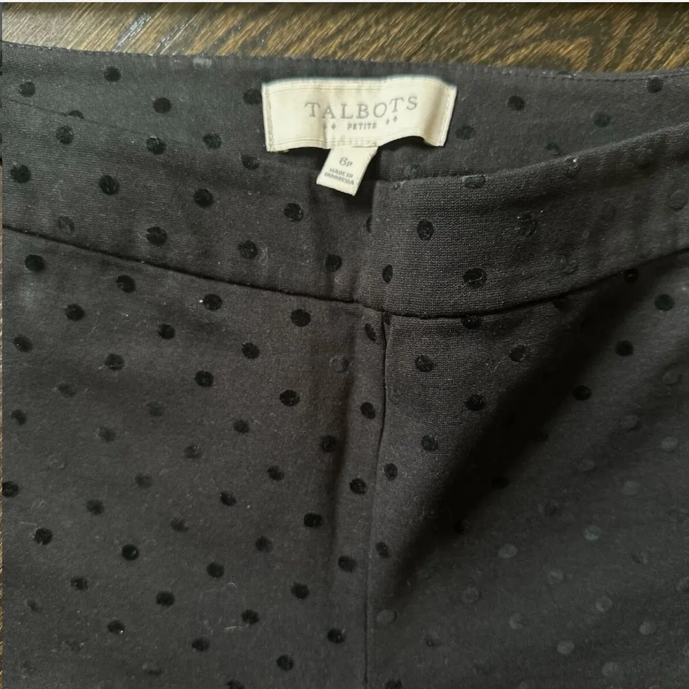 Talbots Petite Women’s Polka Dot Pants Size 6p - Image 7