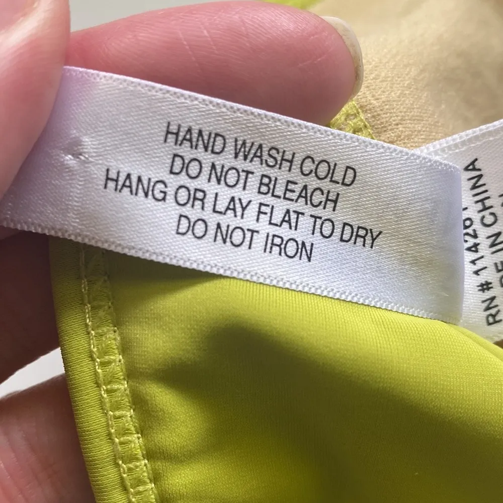 Y2K vintage Newport News bejeweled v-neck one piece swimsuit, size 12 tall - Image 9