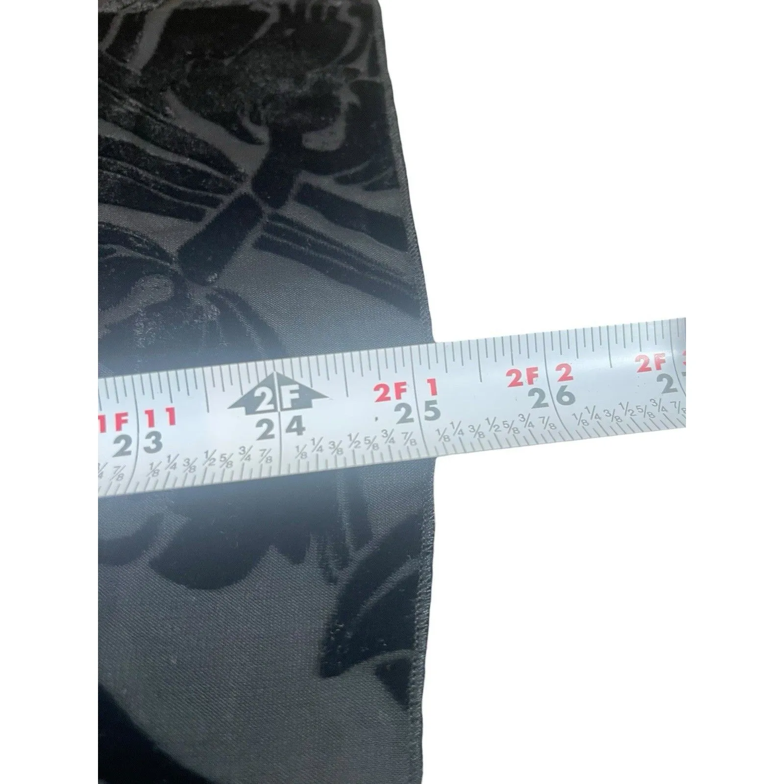 Merona Women’s 16/18W Black Velvet Burnout Babydoll Spaghetti Strap Tank Top NWT - Image 8