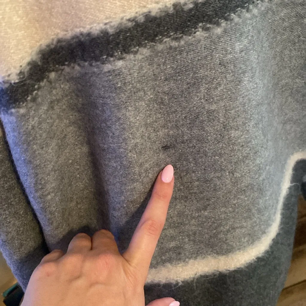 Stylus Mock Turtleneck Pullover Sweater Gray Size L - Image 3