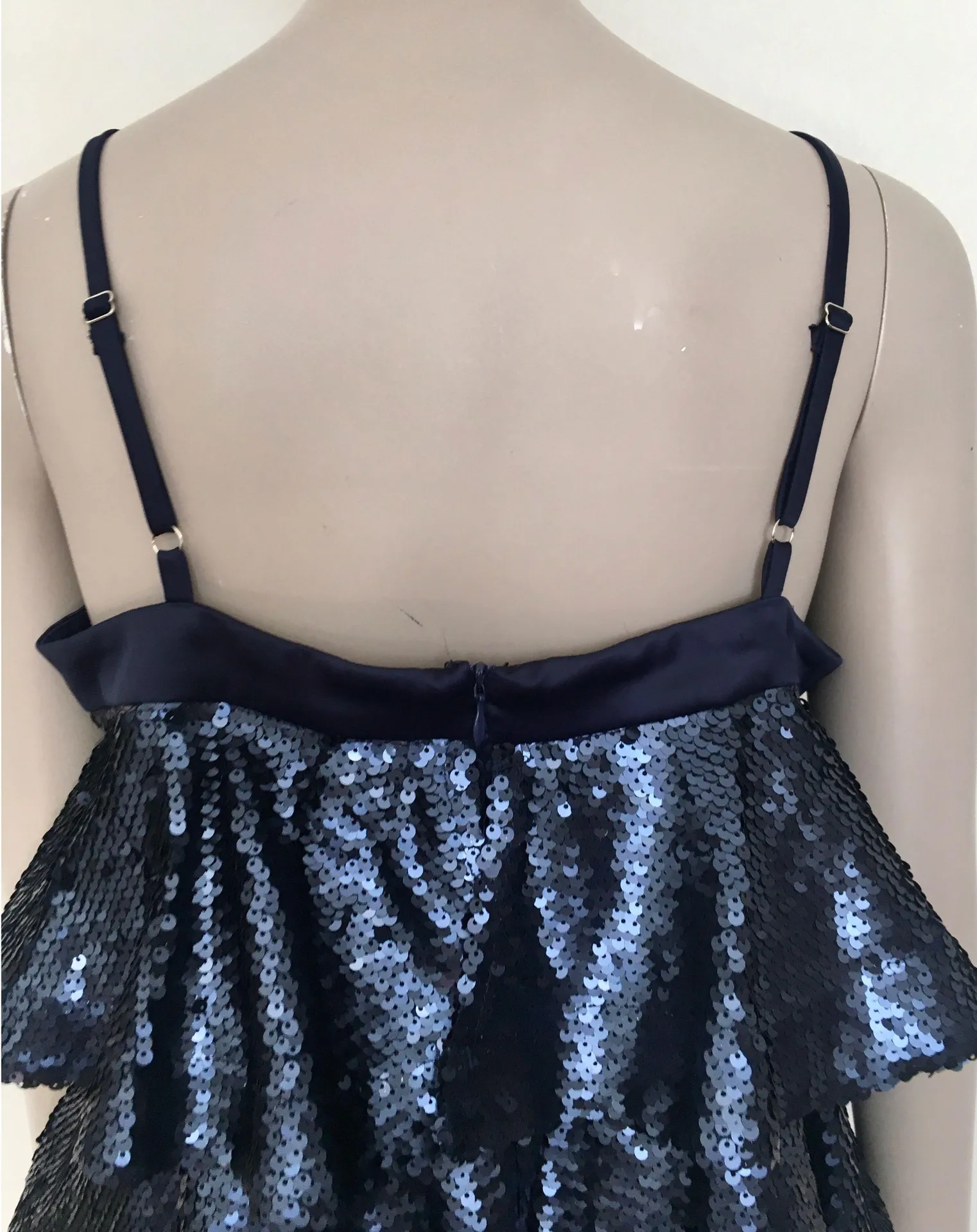 Navy Sequin Top - Image 4