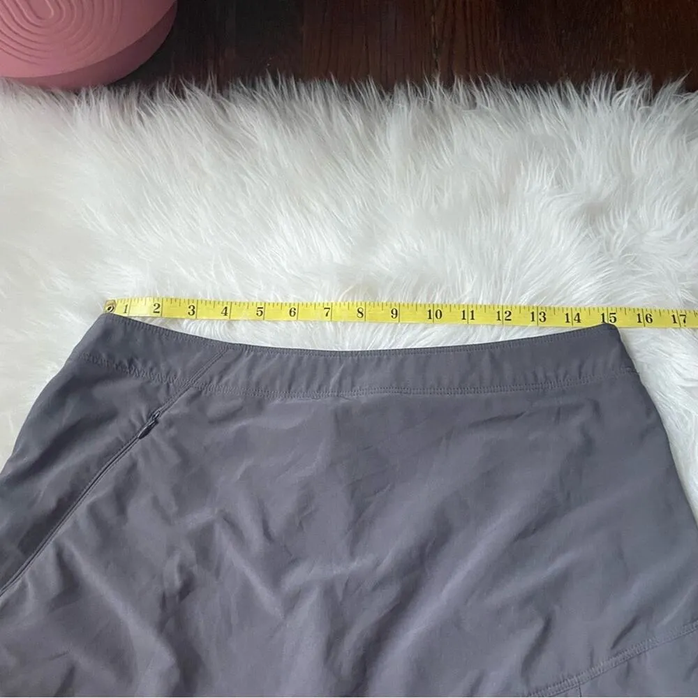 Grey Athletic Skort Hiking Outdoors Size 28 - Image 4