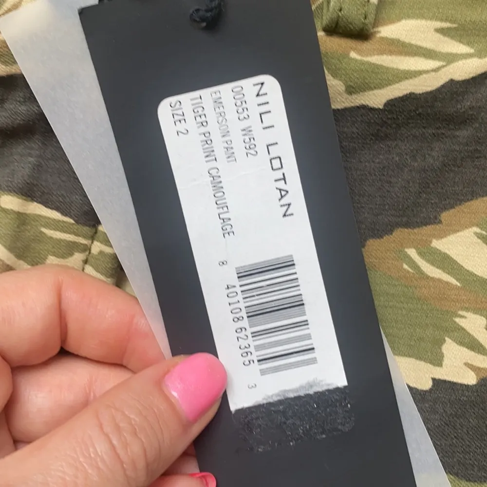 Tiger Print Camouflage Pant Size 2 - Image 6