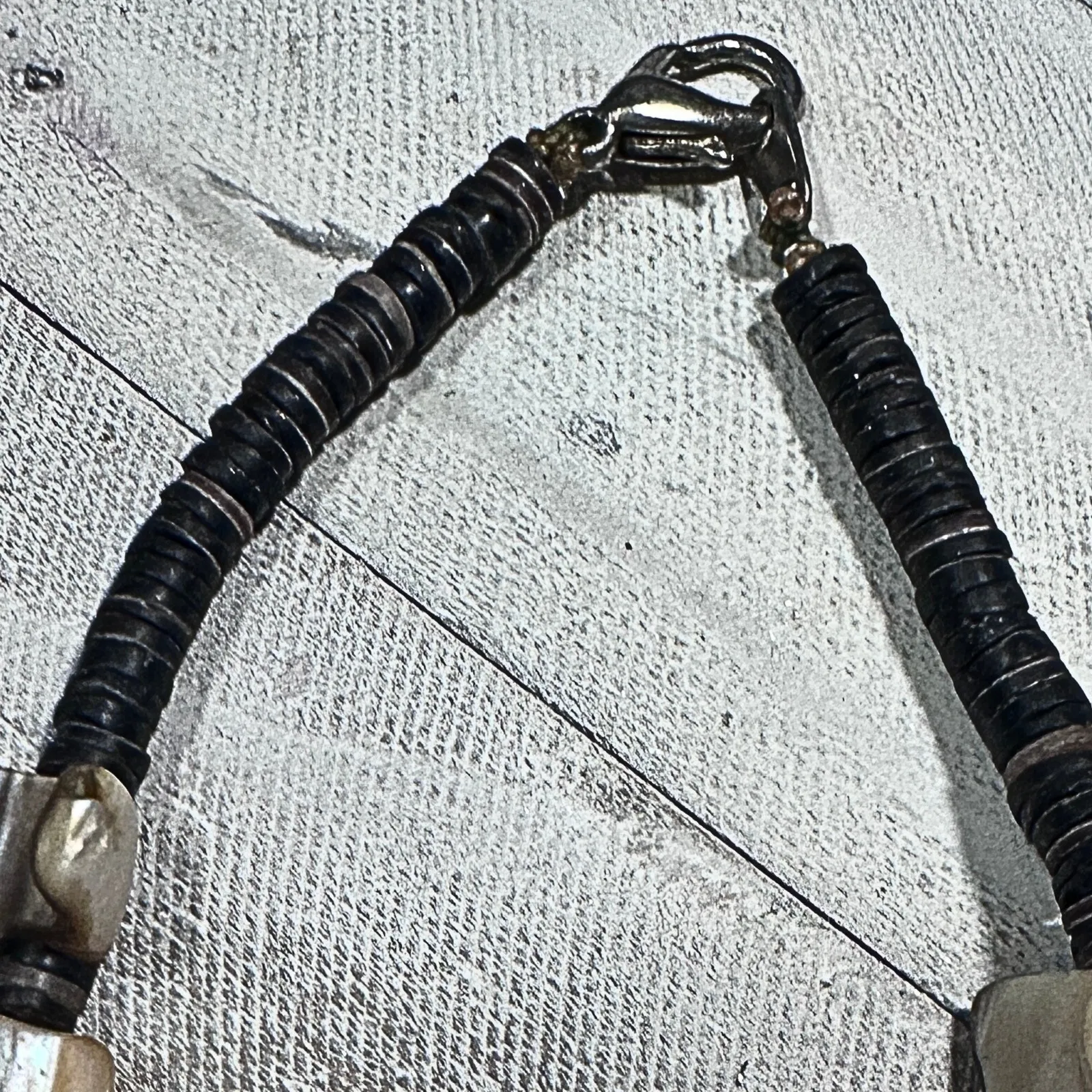 Abalone Mother of Pearl Heishi Necklace –‎ Southwestern Boho Navajo Style - Image 11