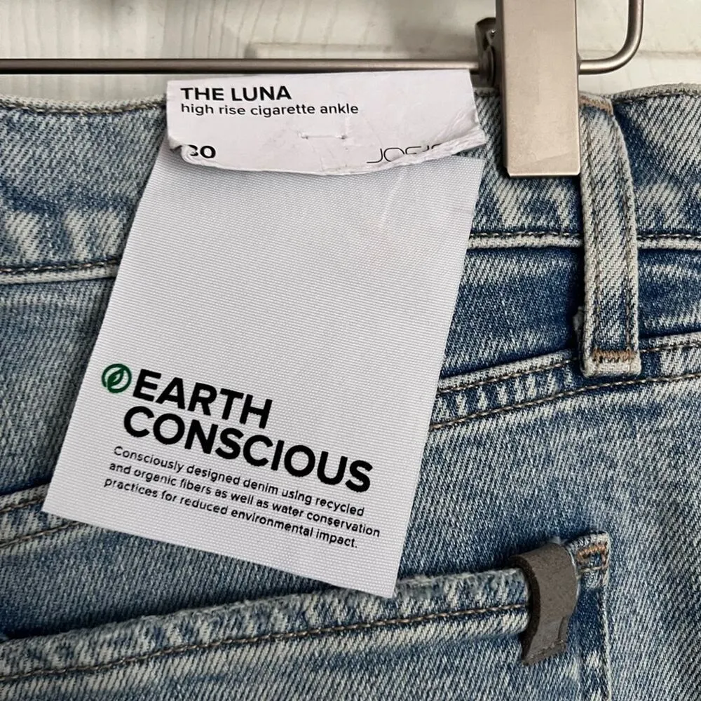 Joe's Jeans The Luna High Rise Straight Ankle Cigarette Jeans Mariposa Wash 30 - Image 4