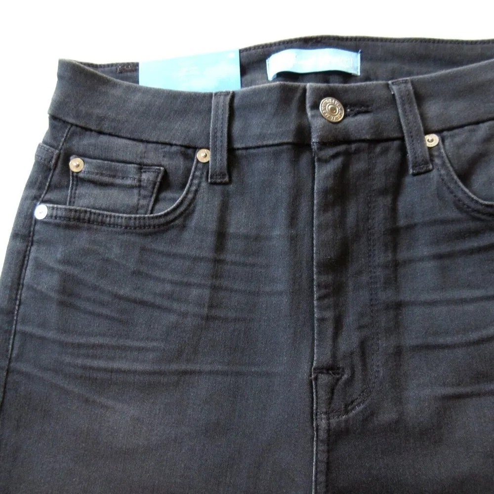 NWT 7 For All Mankind High Waist Ankle Skinny in b(air) Evening Gray Jeans 27 - Image 4