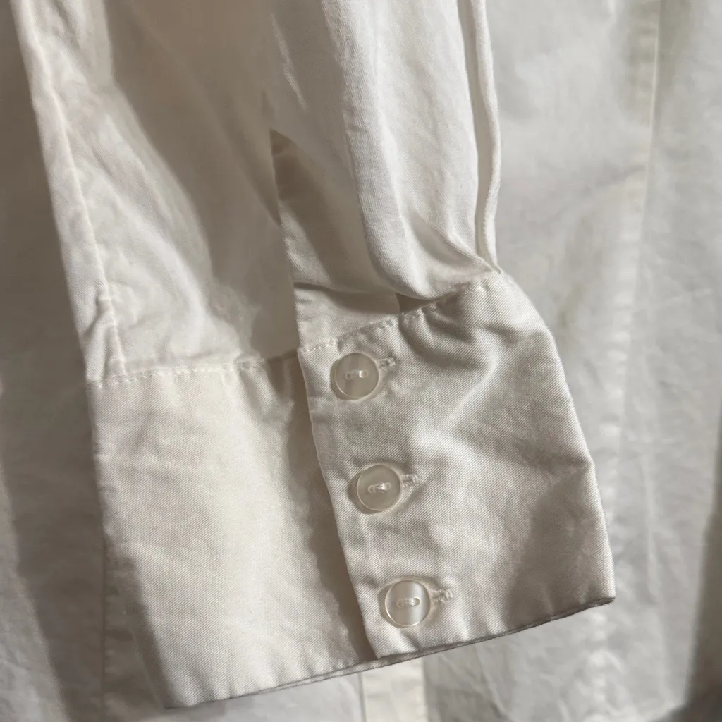 Prologue  White Button Down Shirt - Image 5