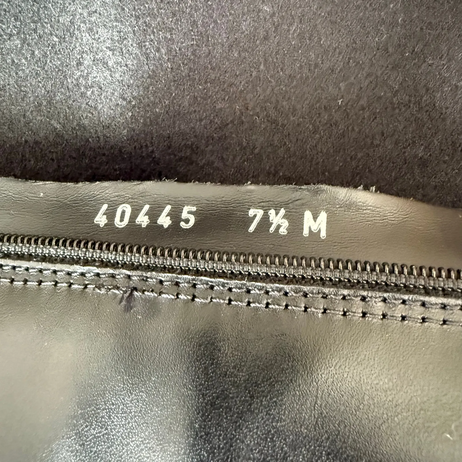 La Canadienne Stevie Leather Knee High Boot Black size 7.5 - Image 8