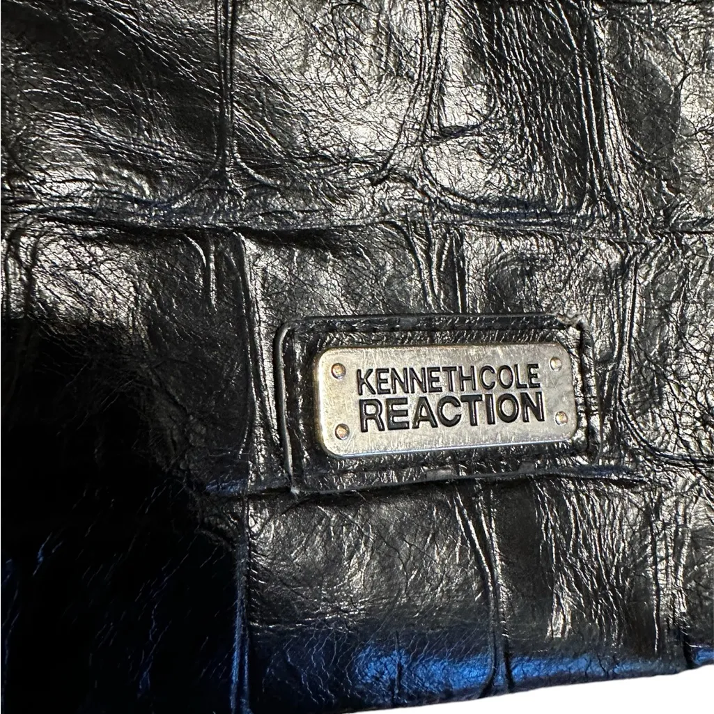 REACTION CROSSBODY BAG with Chrome Metallic Hardware Gator … - Image 2