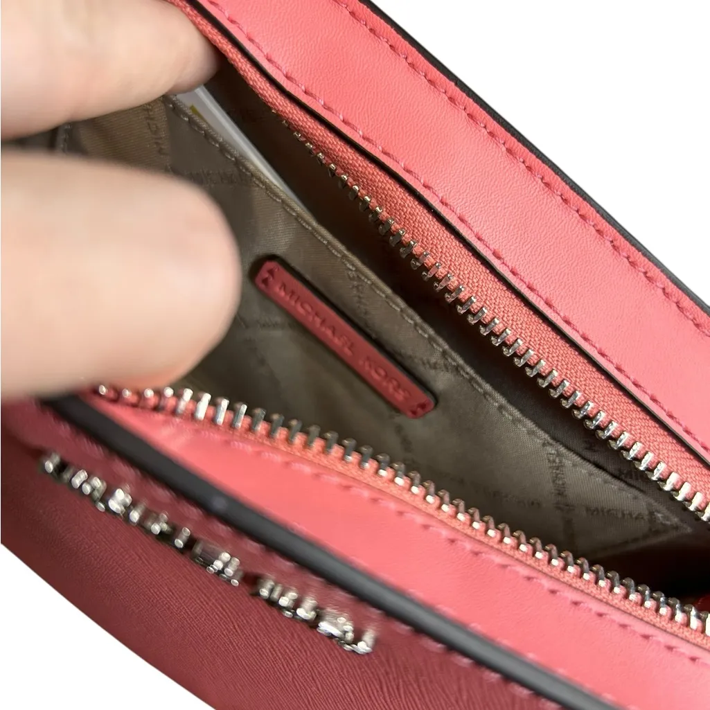 NWT MICHAEL KORS  SHEILA SMALL EAST WEST SHOULDER CROSSBODY BAG TEA ROSE‎ - Image 5