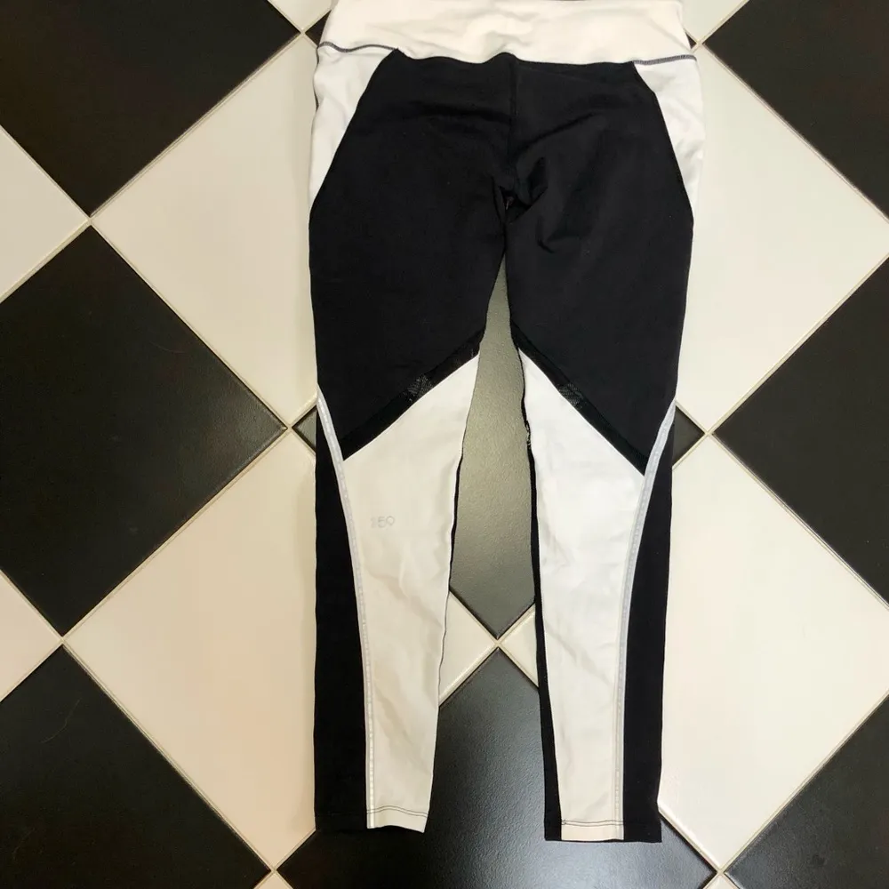 Jordan Metallic Colorblock Leggings Athleisure Black Bronze Copper sz L - Image 5