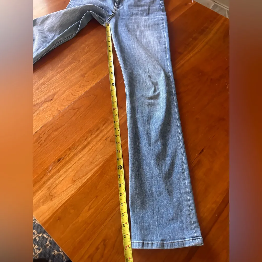 Reformation Audrey High Straight Jean in Cyprus Wash Size 29 - Image 11