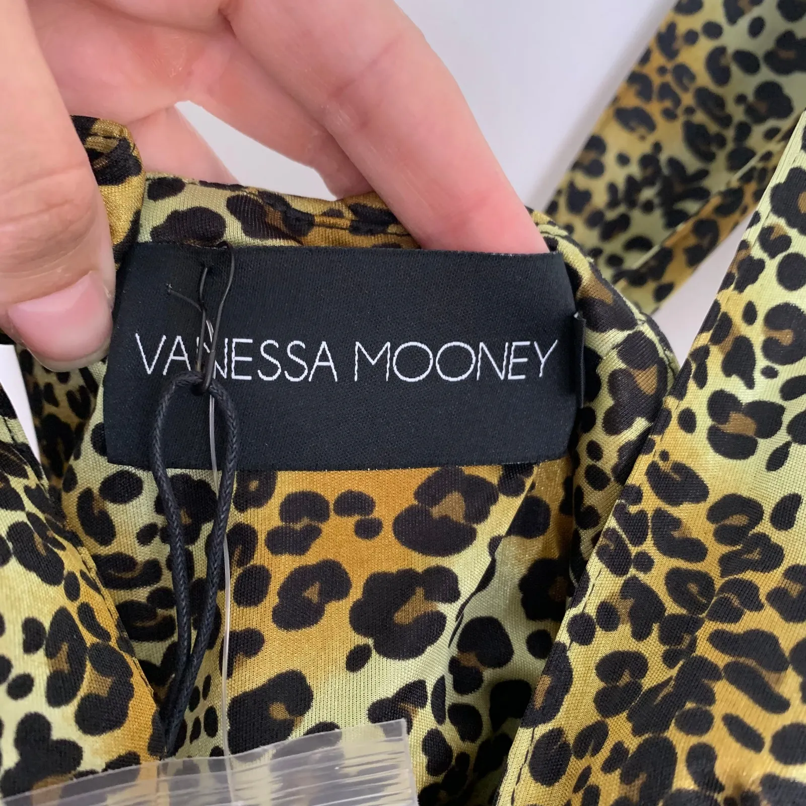 RARE Vanessa Mooney Neon Cheetah Venus Romper Womens Medium Made in USA - Image 13