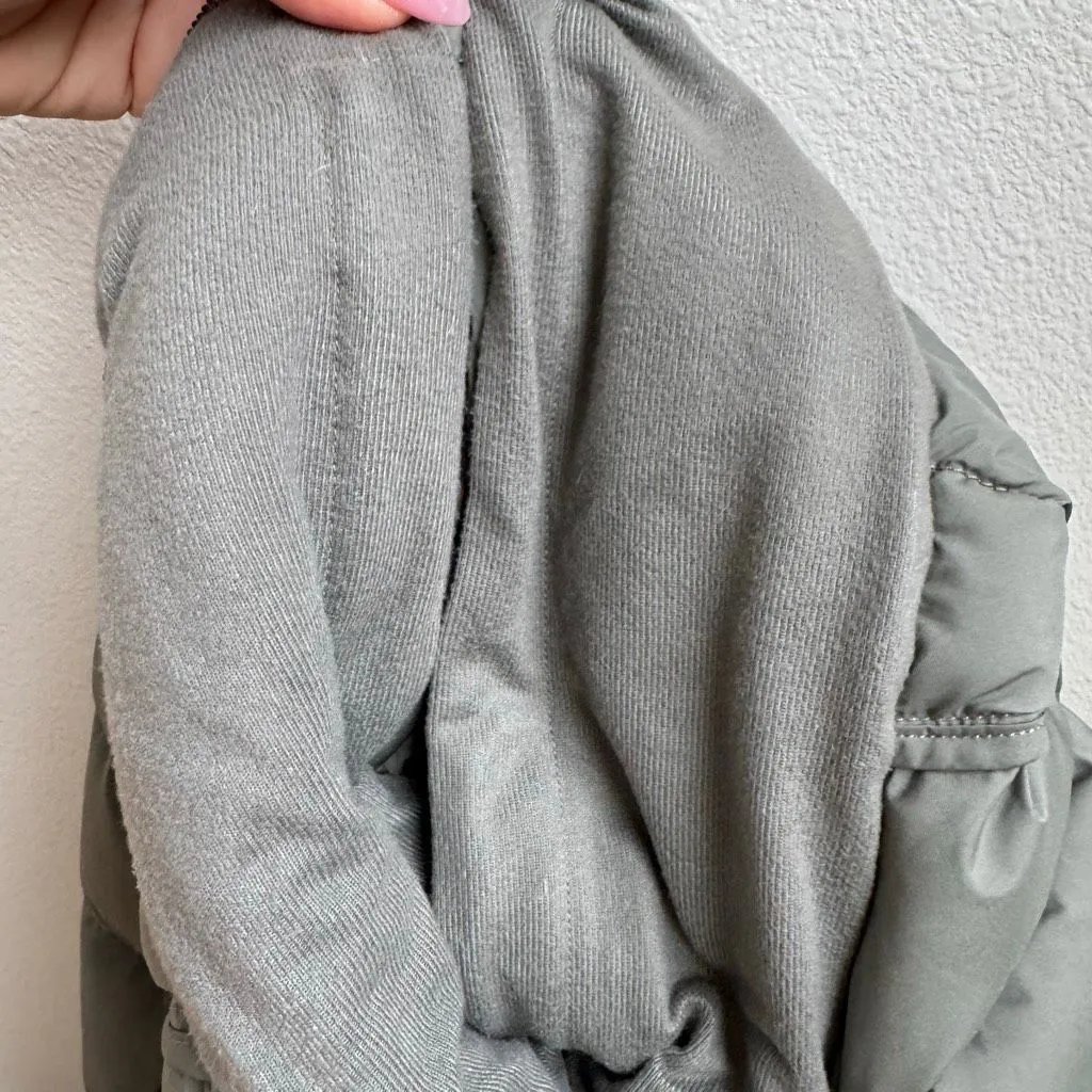 Lululemon Pack it Down Jacket *Long Grey Sage Size 4 Small Goose Down 700 - Image 9