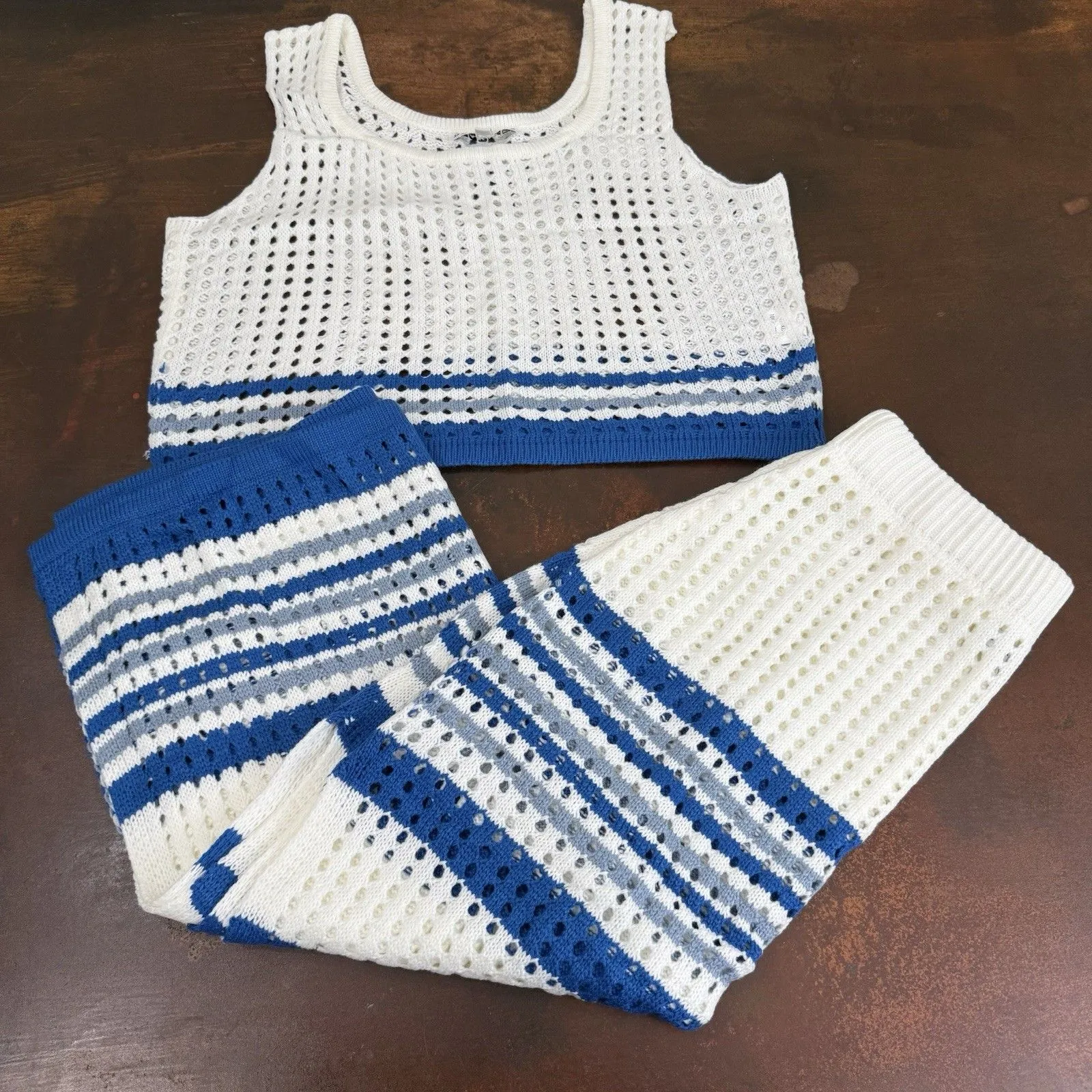Crochet Knit Stripe Two - Image 14