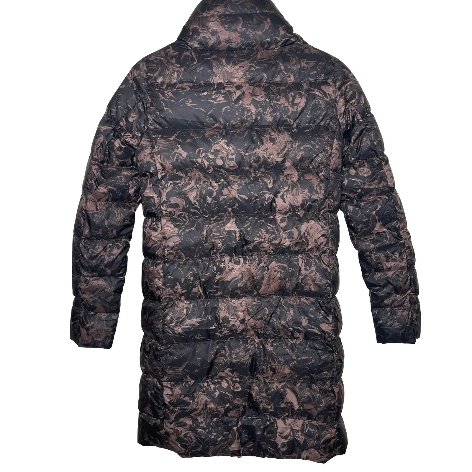 HERNO Black Bronze Reversible ultralight padded coat IT 38 US 2 - Image 4