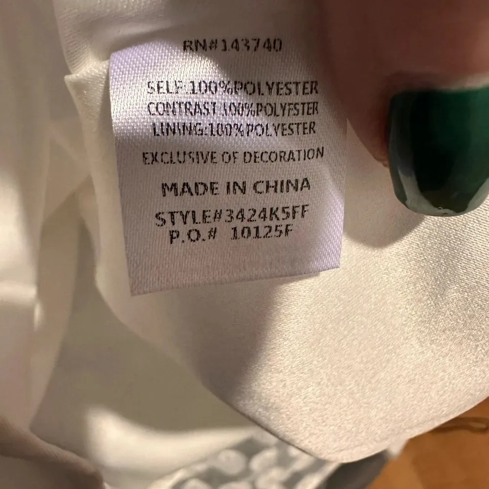 English Factory cream textured circle skirt NWT - Image 10