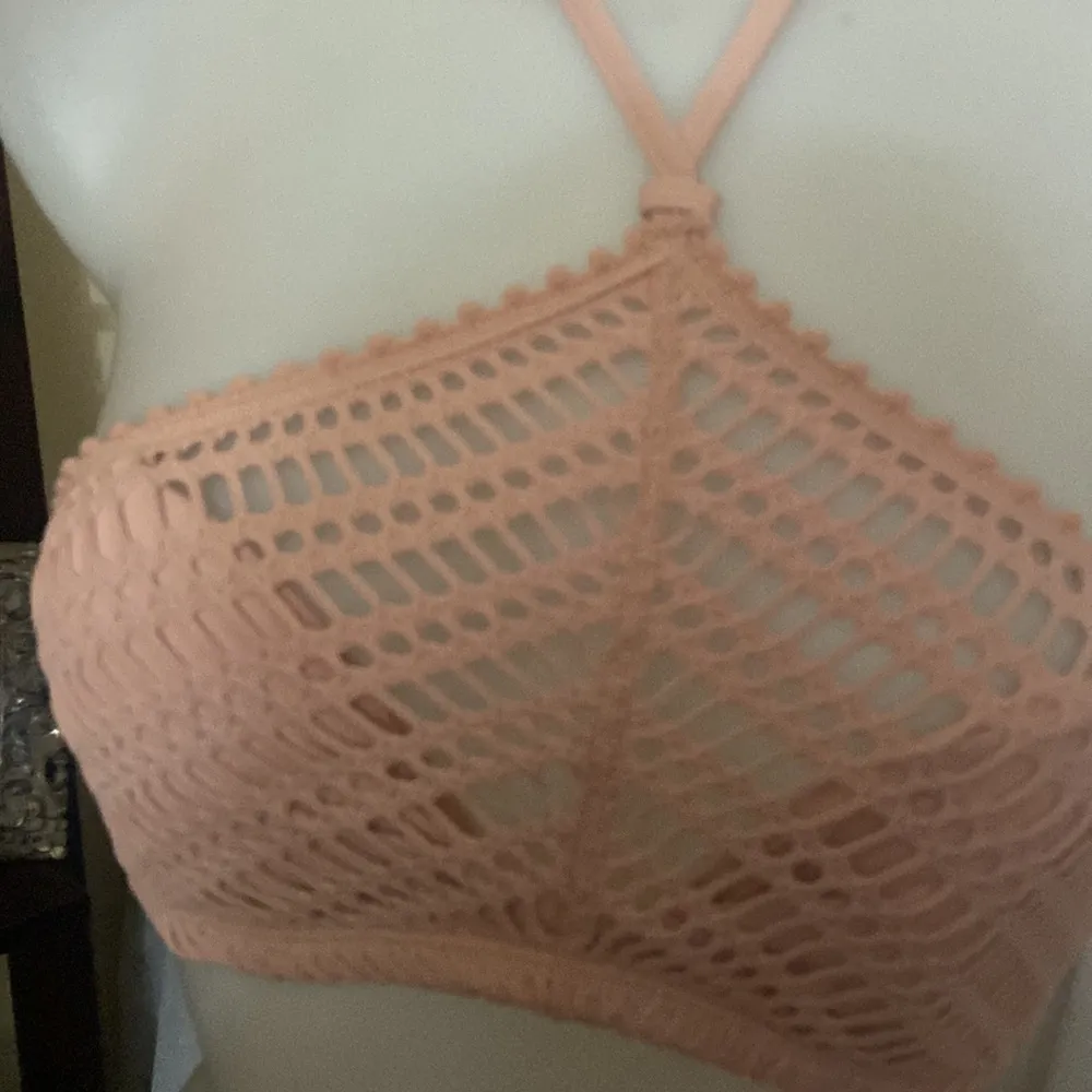 Robin Piccone Women's Brush Crochet Side bikini set - Image 5