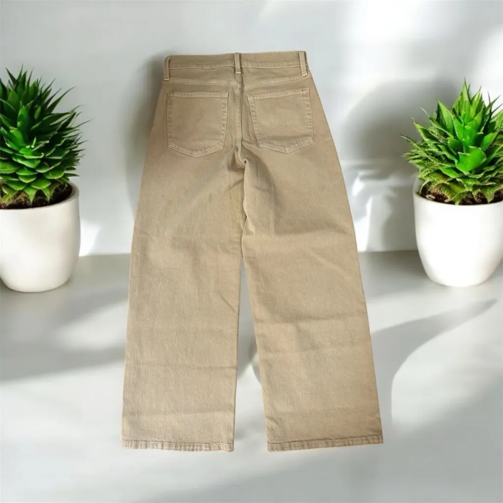 Banana Republic NWT Wide Leg Crop Jeans Size 27/4 Tall - Image 2