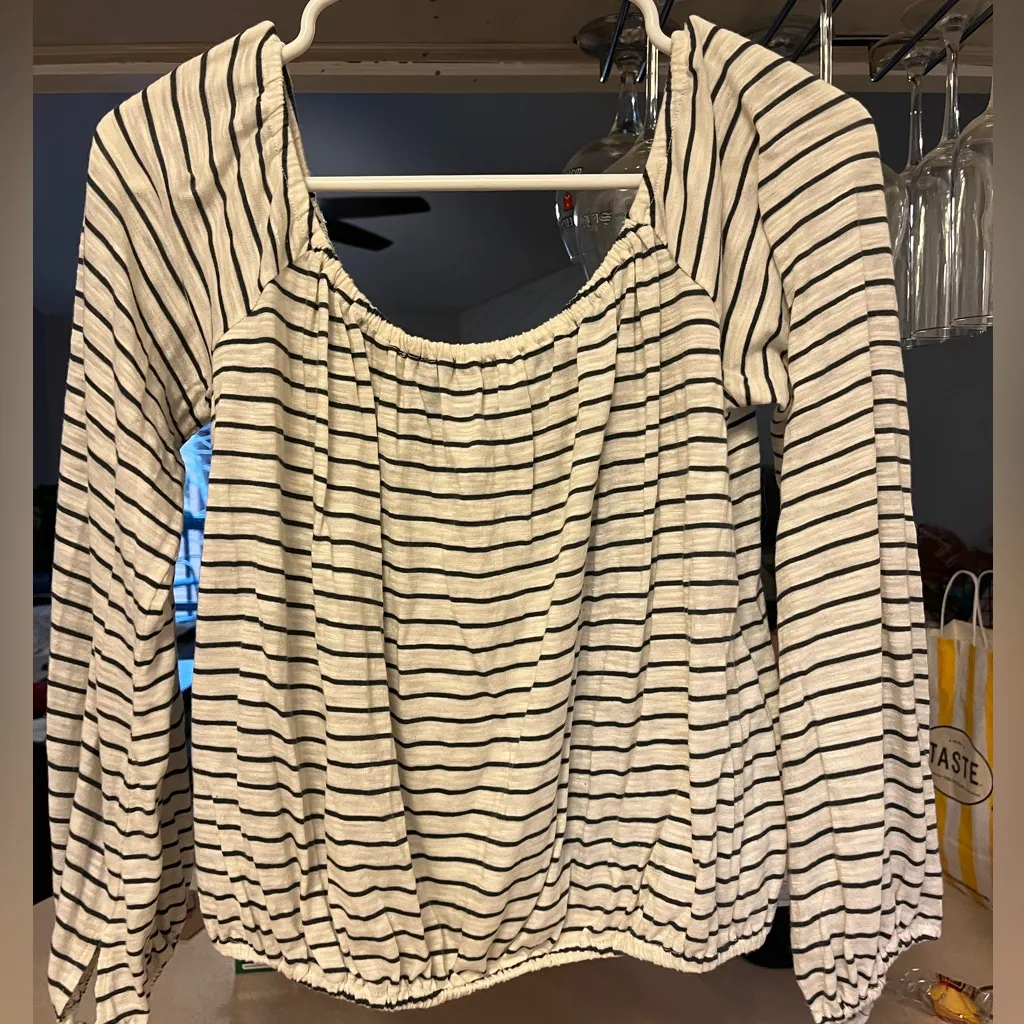 FREE PEOPLE BEACH OFF THE SHOULDER TOP - Image 5