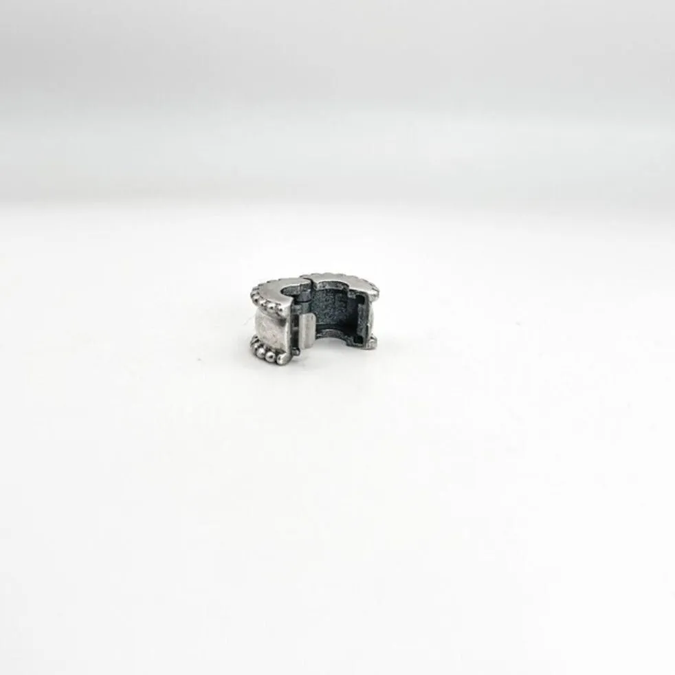 Pandora Silver Beveled Authentic Bead Clip Spacer - Image 2