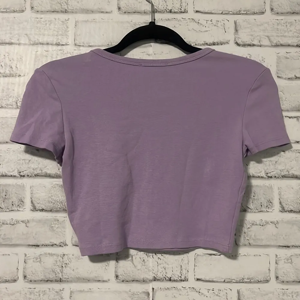 ZARA Purple Crop Top | Size: S - Image 5