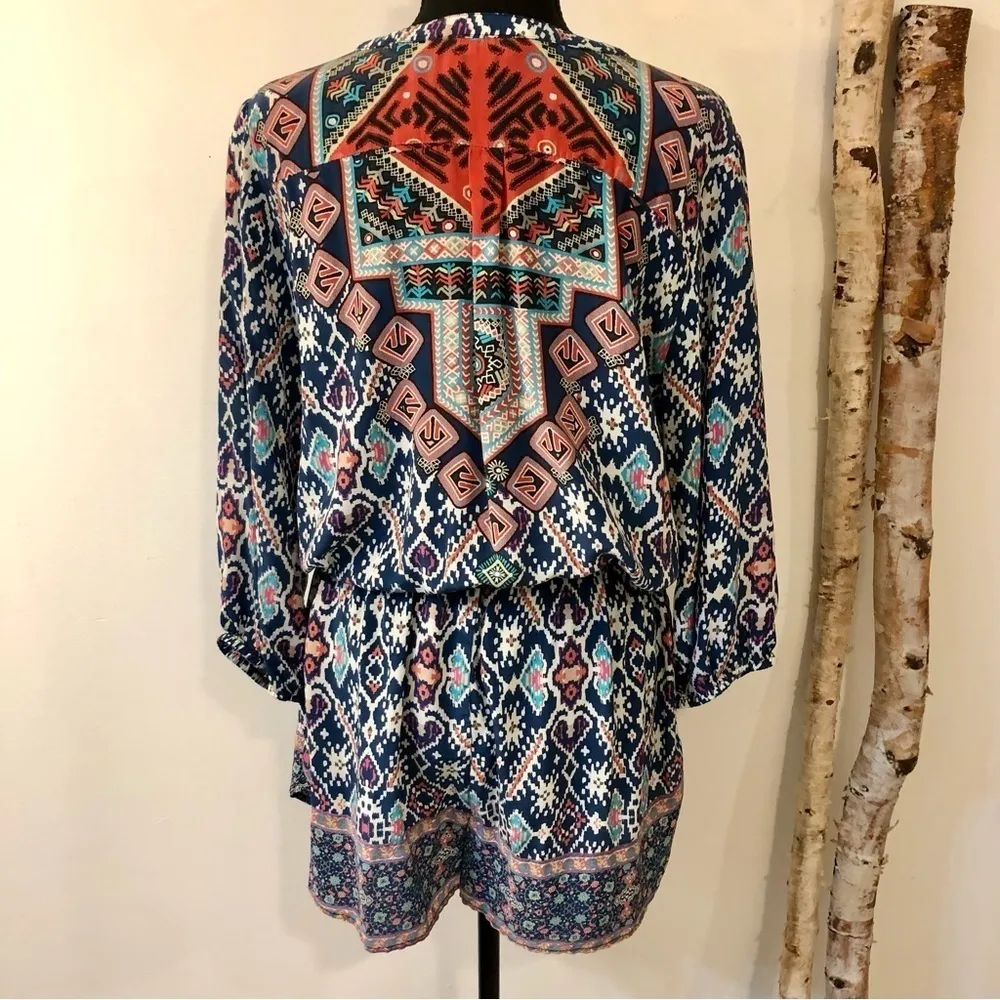 Tolani Ingrid Romper 100% Silk Size Med - Image 9