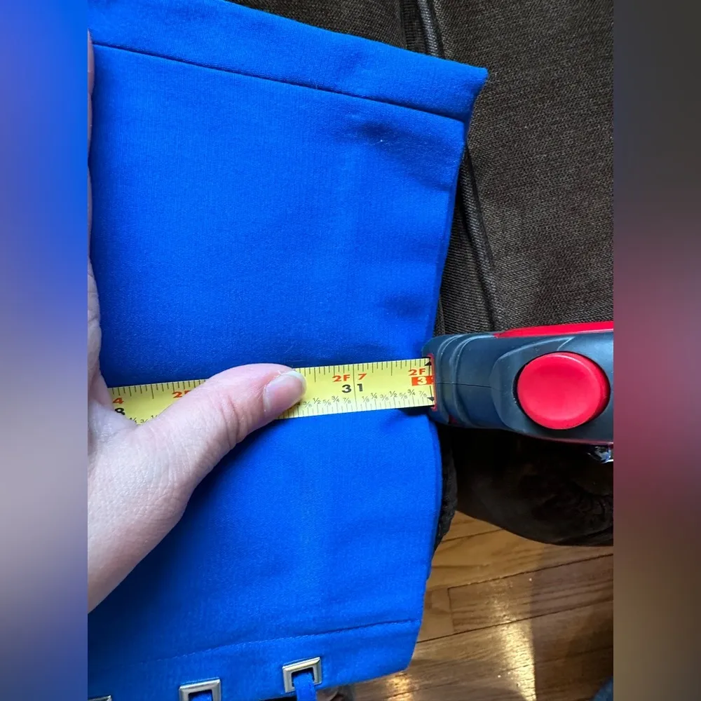 Rafaella Curvy Capri Pants SZ 12 1 Button Zipper And 2 Clip Hooks Front Closure - Image 11