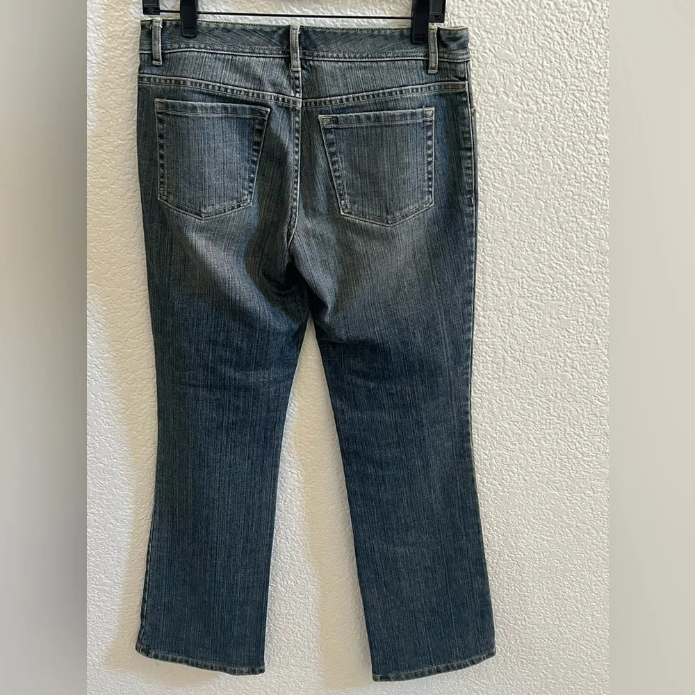 Embroidered Embellish Denim Jeans Size 29 - Image 5