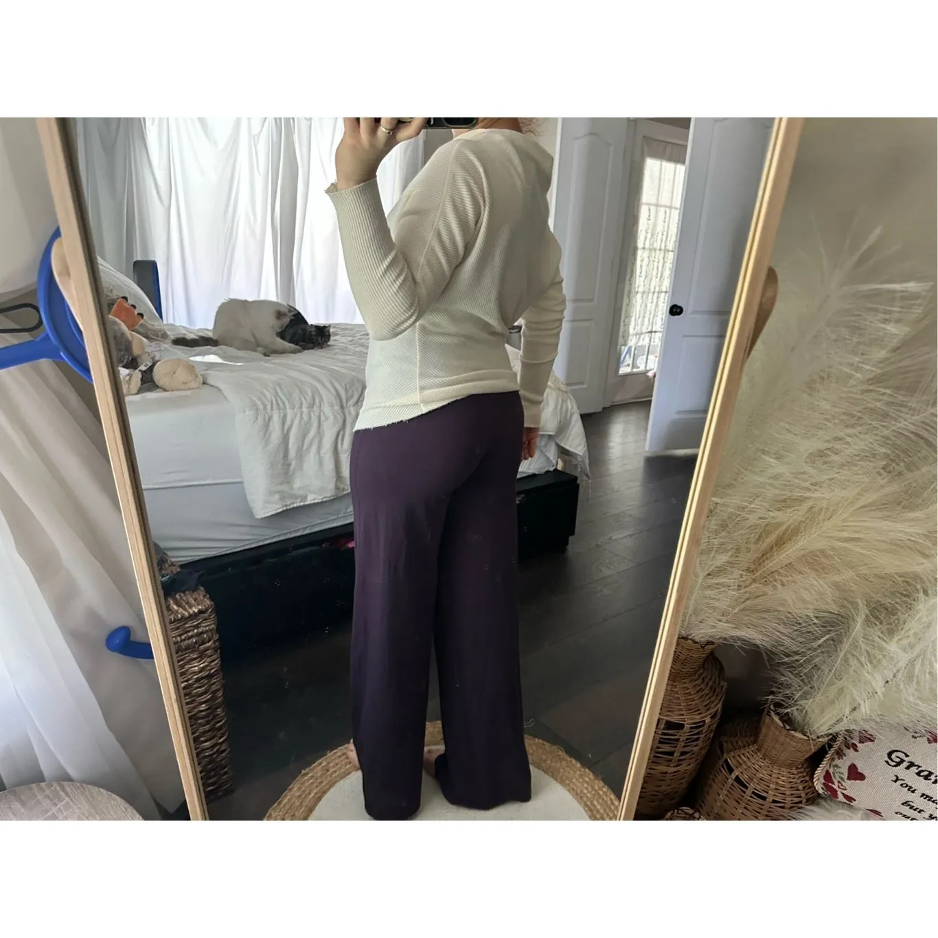 Theory Virgin Wool Blend Ribbed Boatneck Sweater Size Small - Image 3