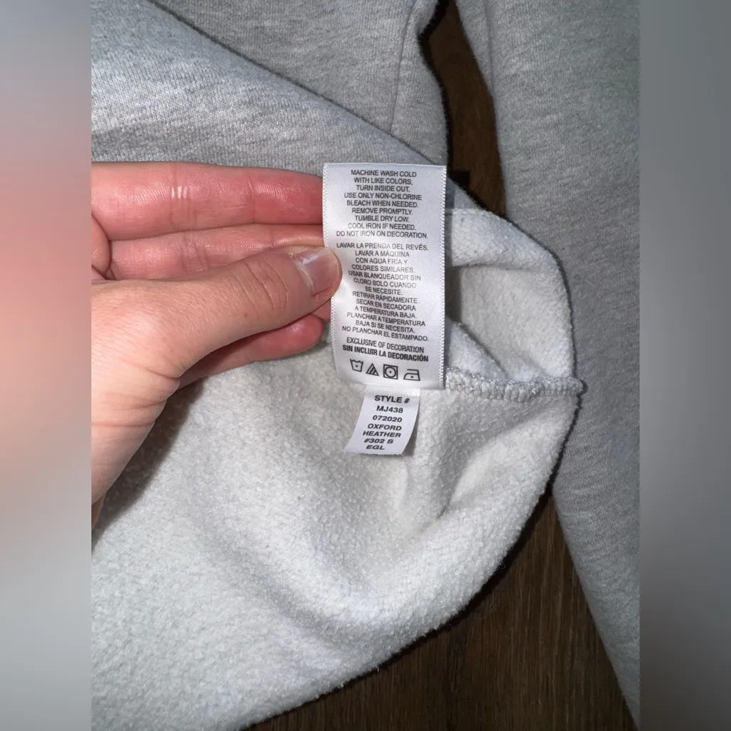 Champion Women's Light Gray Hoodie - Image 7