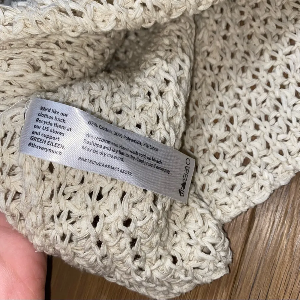 Eileen Fisher open knit sweater - Image 8