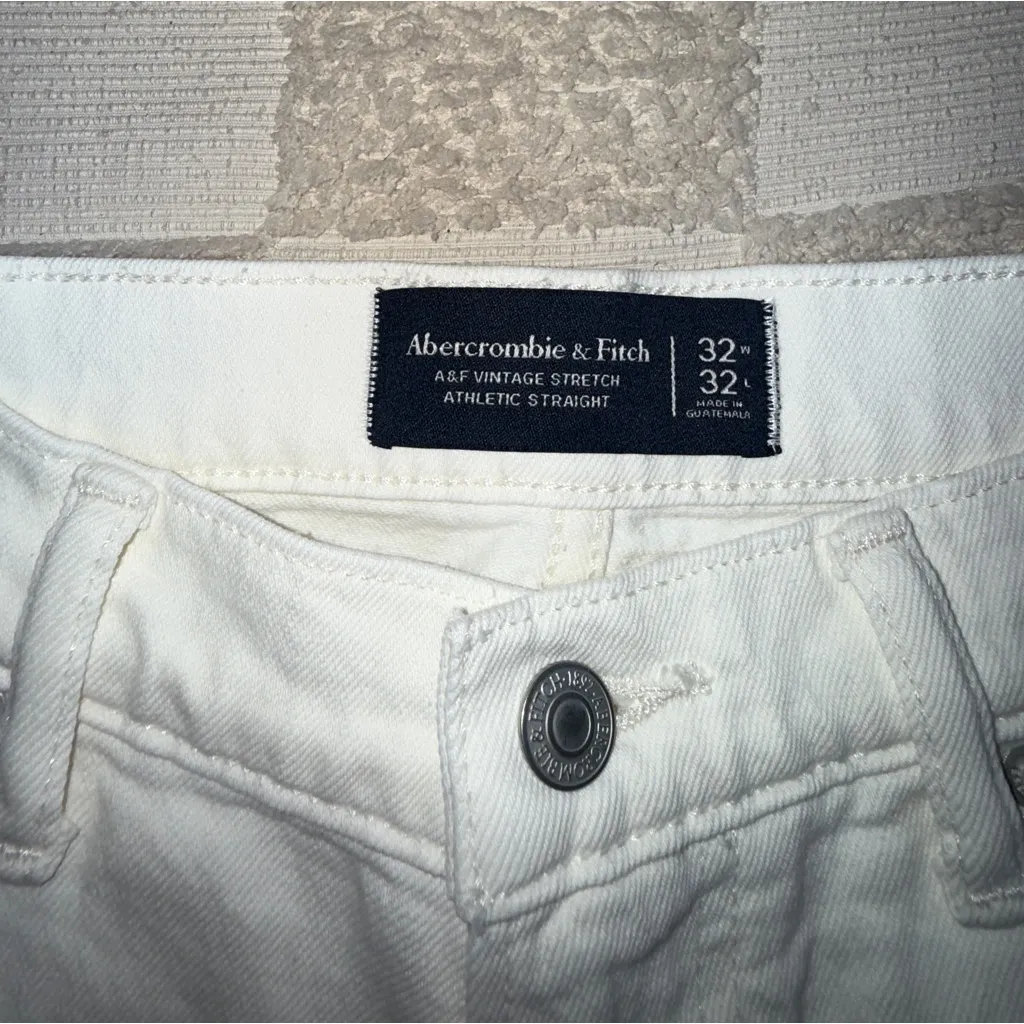 NWT Abercrombie & Fitch Athletic Straight 32/32 - Image 3