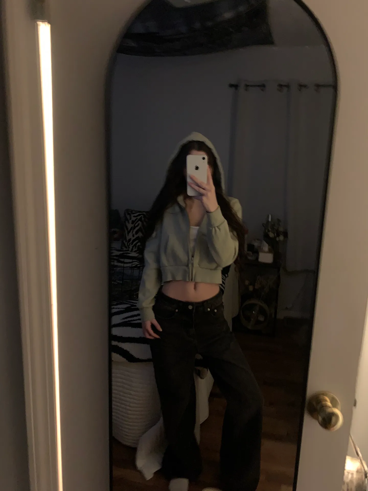 Cropped Zip Up - Image 3