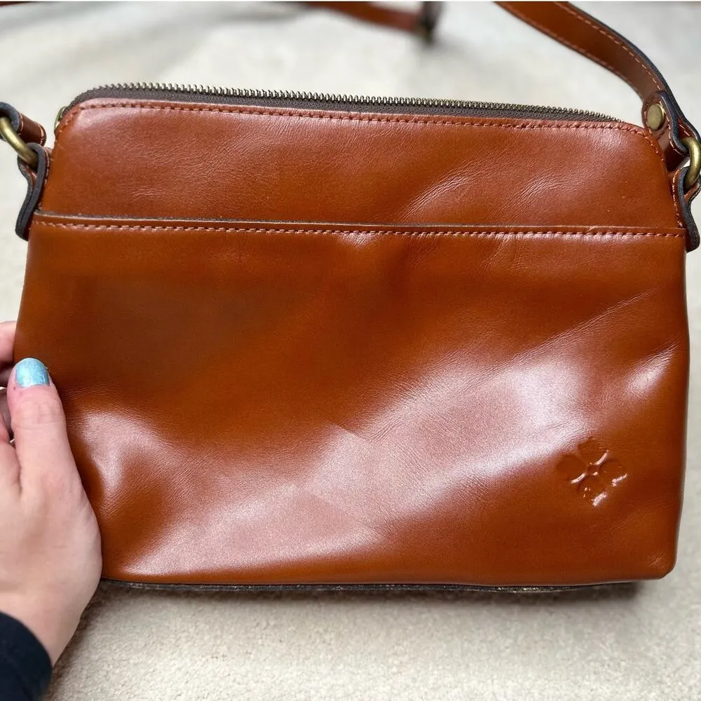 : Heritage Collection Avellino Tan / Vintage 90's Brown Crossbody - Image 2