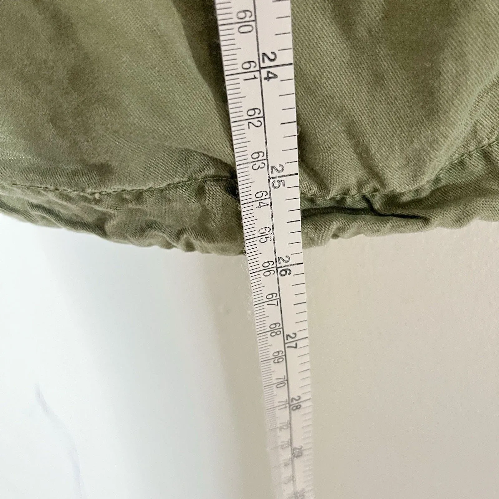 Superdry Army Shirt Women’s Green Military Patch Logo Button Up Cotton Jacket - Image 7