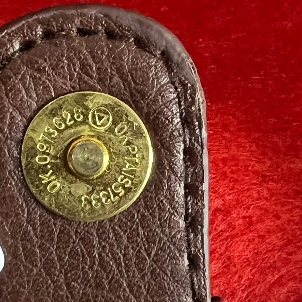 Red Felted Tote Bag Shopping New Use As Gift Bag Faux Leather Straps Pocket - Image 5