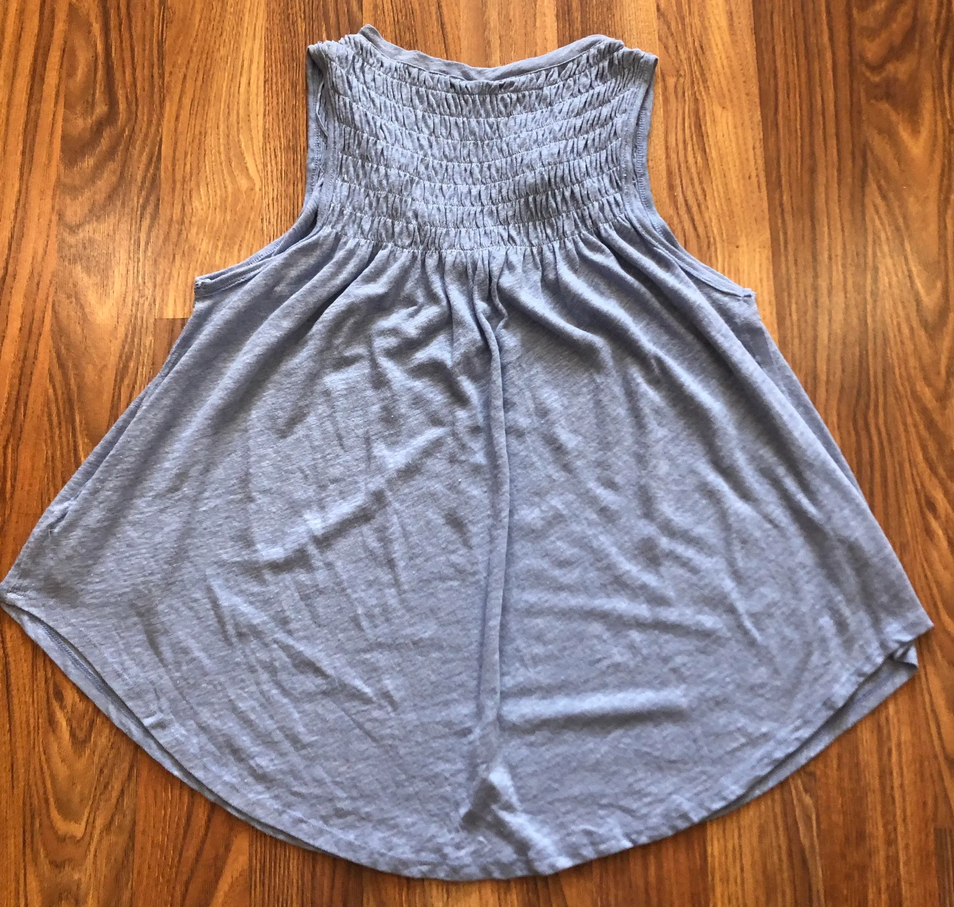 New to Town Smocked Tank Top Dreamy Clouds Women's Size X-Small NWT New - Image 6